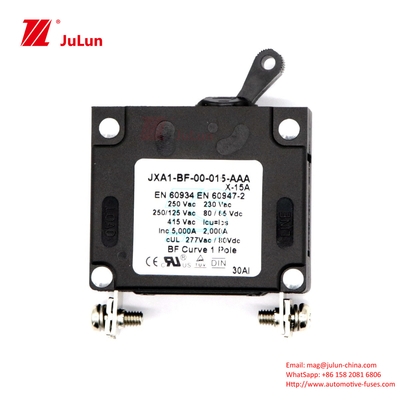 25A 30A 40A Protector del interruptor de circuito Cambiar el reinicio AC DC Corriente del interruptor de circuito marino Protector de sobrecarga
