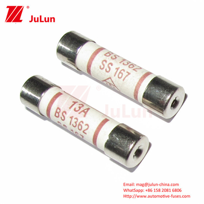 Potencia BS1362 B6*25mm Fusiles cerámicos para vehículos para corriente eléctrica 3A 5A 7A 10A 13A 20A