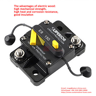 El interruptor de circuito automático de recuperación manual puede restaurar el protector de sobrecarga térmica automática del protector del fusible del interruptor de circuito automático de sobrecarga