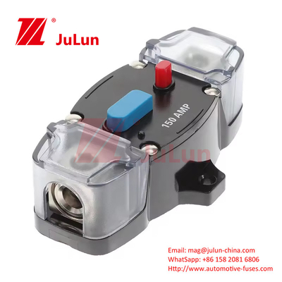 30A 12v 24V Auto RV Yacht Disjuntor de circuito puede ser restaurado Disjuntor de circuito de automóvil Audio Power Fuse Holder Automático