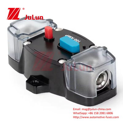 Racht 150A 200A 48V Car RV Yacht Boat Audio Modificado Rompiendo circuito automático Restaurar el circuito eléctrico Interruptor de seguro