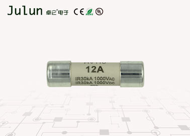 10x38m m 12 amperios picovoltio solar funde la CA 1000V/DC para la HVDC/el instrumento de Digitaces