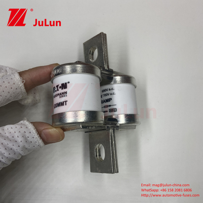 BUSSMANN 630MMT 690V Cerámica Copper Fuses Automotrices M6/M8 Instalación 630A Fuseo de seguridad de corriente eléctrica
