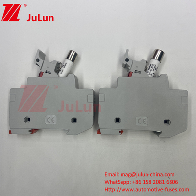1000VDC 1500VDC 500VDC DIN Panel solar de ferrocarril DC 32 Amp Solar Sustentador de fusible con fusible para PV Pho
