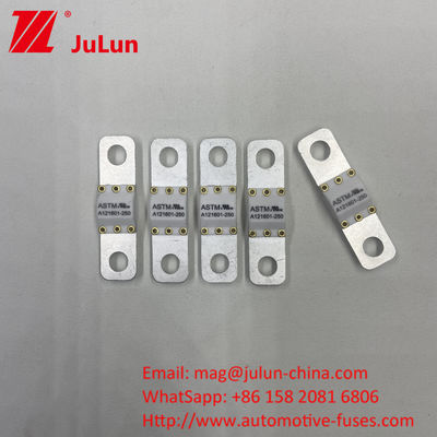 A121601-200 ASTM 3KA-8KA Fusiles de carga rápida para automóviles pequeños 125VDC tornillo M6/M8