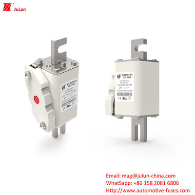 160A-550A Corriente máxima de limitación de tornillo en el fusible de tensión para el sistema de energía