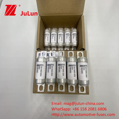 35A 5-150A 700VDC 10KA Fusiles de tornillo para vehículos eléctricos para fusibles de corriente continua