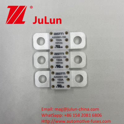 Fusiles para automóviles de cerámica de corriente eléctrica ASTM 100A 150VDC A202001 para un rendimiento duradero