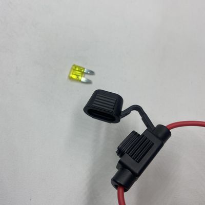 ATO ATC Car Fuse Holder con Car Auto Inline Mini Blade, soporte de fusibles a prueba de agua
