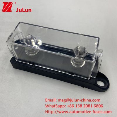 Bloque de soporte de fusible automático ANM con cubierta aislante transparente para 40A-500A