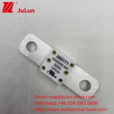 Fusiles para baterías de automóviles de cerámica EV 500A 125VDC ASTM Automotive