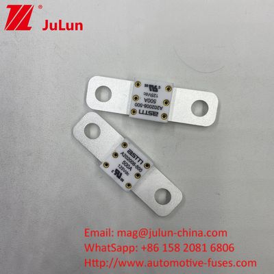 100A 150A 200A 125VDC fusible de batería en el mercado de automóviles