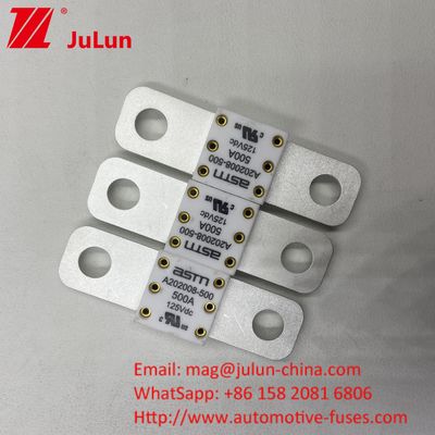 Fuseo de la batería del coche 300A 350A 125VDC ASTM