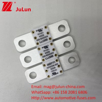 Vehículo eléctrico EV Color blanco 350 Amp Fuse cerámico 125VDC