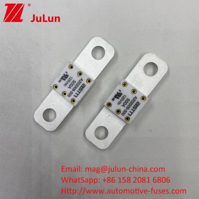 Camión 400A 125VDC Distancia entre 2 agujeros 50.8mm Fusiles de la batería del automóvil para sistemas de comunicación de ascensores