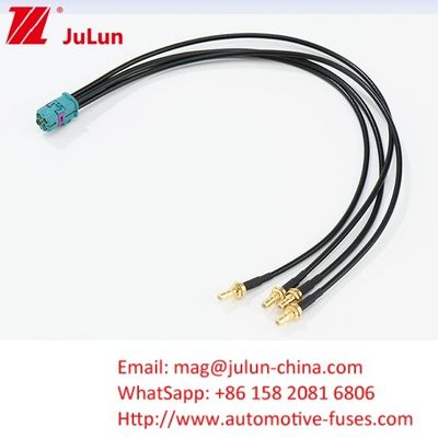 PE aislamiento Arnés de cableado automotriz para carcasas de crimp Opciones de color y longitud de cable personalizables