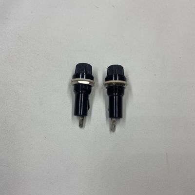 Material de silicona para el soporte de fusible montado en panel diseñado para 6x30 mm