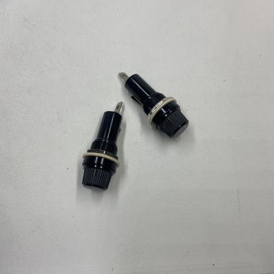 10A 250VDC soporte de fusible de vidrio con 6x30mm tubo de fusible para la sala eléctrica mecánica y eléctrica maquinaria y equipo