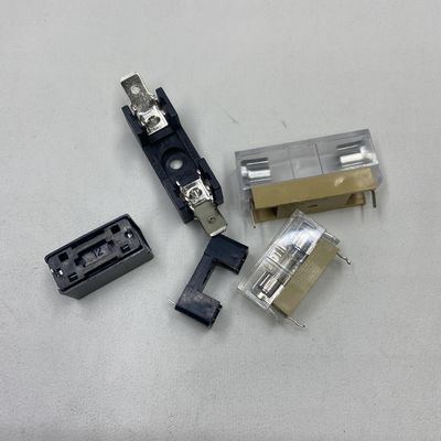 Soportador de fusible de PCB diseñado para 5*20mm 6*30mm Cerámica en placa de PCB Instalación Fijación de placa plana