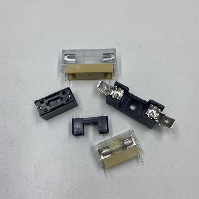 Fuse cerámico 5*20mm Sustentador de fusible de vidrio 6*30mm Panel montado