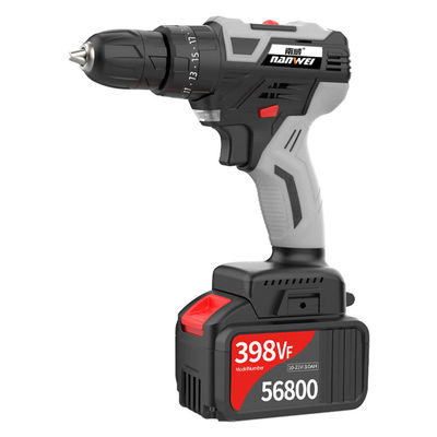 Batería de litio Perforación inalámbrica Herramientas eléctricas de mano Perforaciones de impacto de potencia de soporte Peso único 3 kg Velocidad máxima 1350RPM / MIN