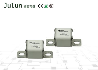 Fusibles automotrices de cerámica 750VDC 500A~630A del poder híbrido del vehículo eléctrico A4303