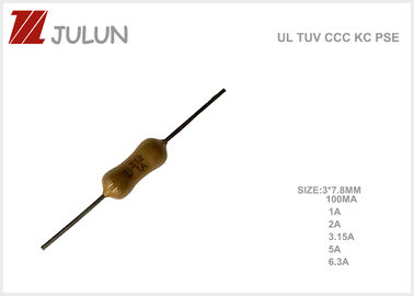 Tipo fusible miniatura sub de 100MA AXIS del retraso de tiempo para el PWB