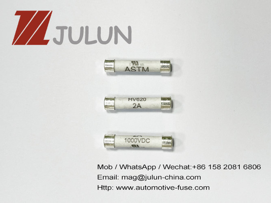 6x30m m 1000VDC/fusibles de cerámica temporarios rápidos del tubo de la CA para los instrumentos de medida de Digitaces