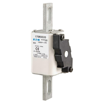 serie estándar europea del sistema 1000V 50-1400A del fusible del cuadrado 170M3533